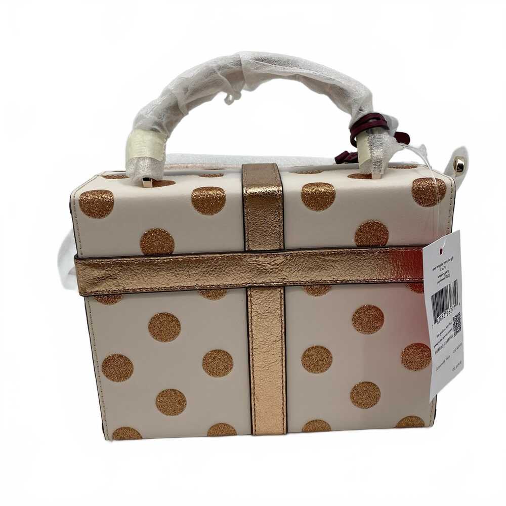 kate spade Cream Gold Crossbody Bag Polka Dot Glitter - Picture 2 of 6